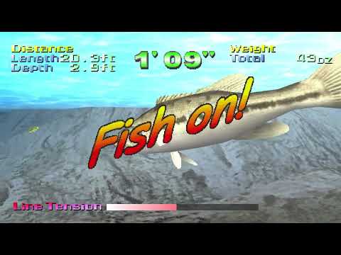 Screen de Super Bass Fishing sur PS One