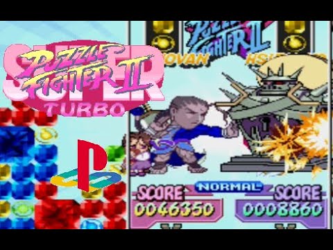 Super Puzzle Fighter II Turbo sur Playstation