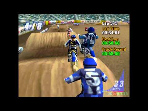 Aperçu du jeu Supercross sur PS One