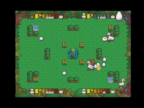 Scène de jeu de Tamago de Puzzle sur PS One