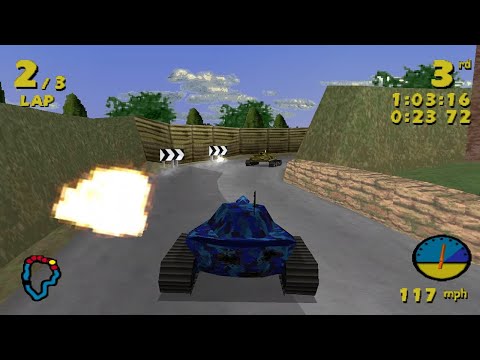 Tank Racer sur Playstation
