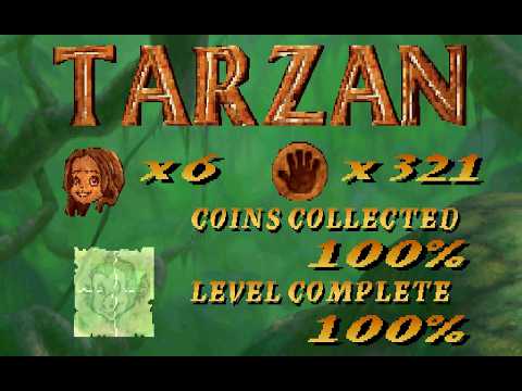 Capture de Tarzan sur PS One
