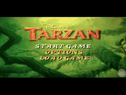 Scène de jeu de Tarzan sur PS One