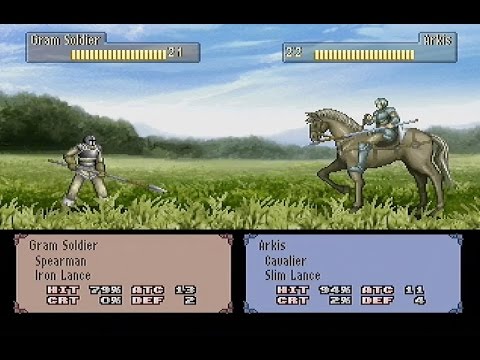 Aperçu du jeu Tear Ring Saga sur PS One