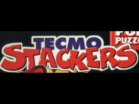 Scène de jeu de Tecmo Stackers sur PS One