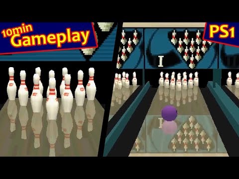 Scène de jeu de Ten Pin Alley sur PS One