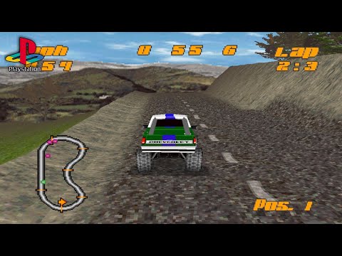 Scène de jeu de Test Drive: Off-Road sur PS One