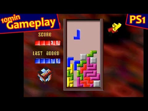 Scène de jeu de Tetris X sur PS One