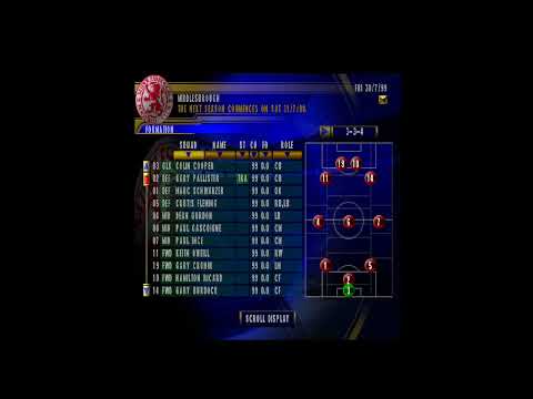 Image du jeu The FA Premier League Football Manager 2000 sur Playstation
