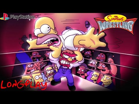 Screen de The Simpsons Wrestling sur PS One