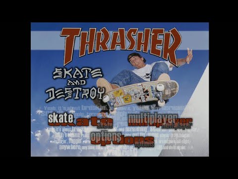 Screen de Thrasher Presents: Skate and Destroy sur PS One