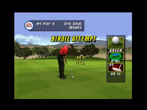 Illustration vidéo de Tiger Woods PGA Tour Golf sur PS One