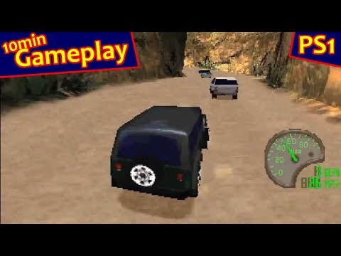 Scène de jeu de TNN Motor Sports Hardcore TR sur PS One