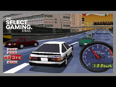 Scène de jeu de Tokyo Highway Battle sur PS One