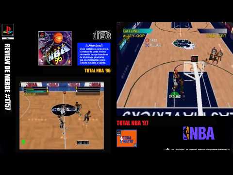 Total NBA 96 sur Playstation