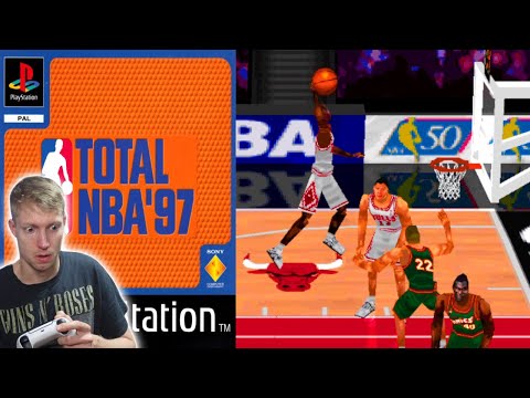 Total NBA 97 sur Playstation