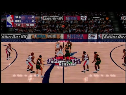 Total NBA 98 sur Playstation