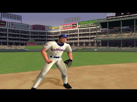 Scène de jeu de Triple Play 2001 sur PS One