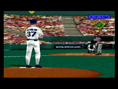 Scène de jeu de Triple Play 99 sur PS One