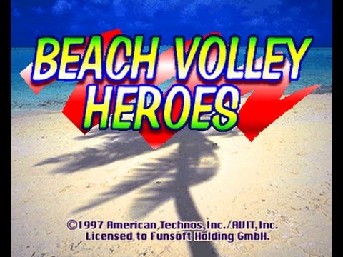 Screen de V-Ball: Beach Volley Heroes sur PS One
