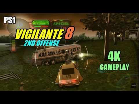 Illustration vidéo de Vigilante 8: Second Offense sur PS One