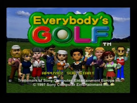 Virtual Golf sur Playstation