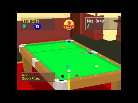 Capture de Virtual Pool sur PS One
