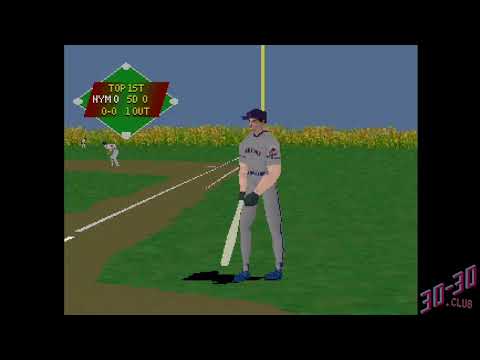 Screen de VR Baseball 97 sur PS One