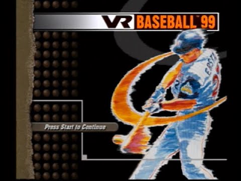 VR Baseball 99 sur Playstation