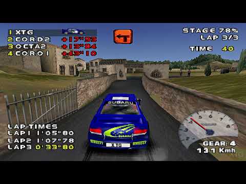 V-Rally 2 sur Playstation