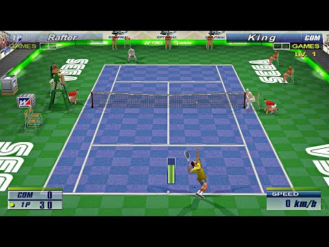 Illustration vidéo de V-Tennis 2 sur PS One