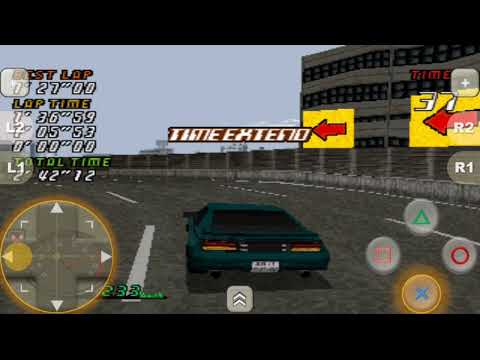 Scène de jeu de Wangan Trial sur PS One