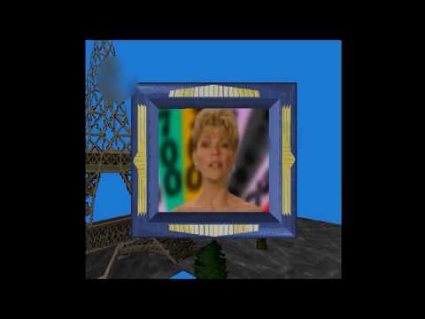 Scène de jeu de Wheel of Fortune sur PS One