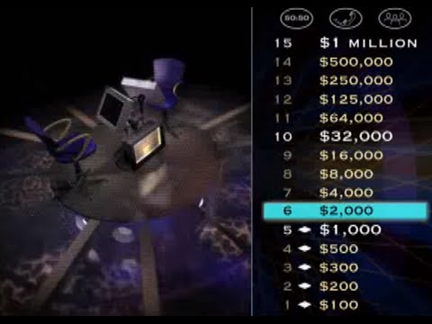 Capture de Who Wants to Be a Millionaire? 3rd Edition sur PS One