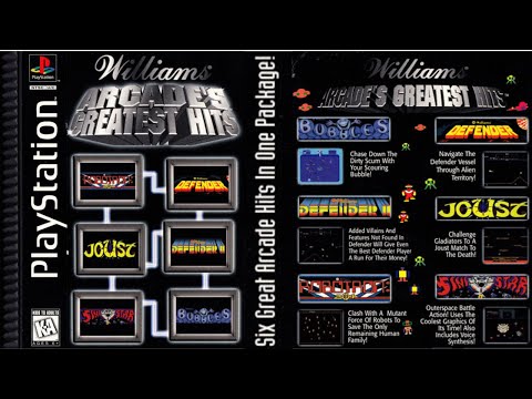Illustration vidéo de Williams Arcade's Greatest Hits sur PS One