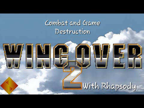 Scène de jeu de Wing Over 2 sur PS One