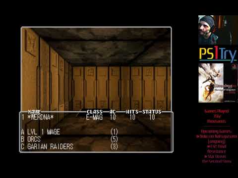Illustration vidéo de Wizardry: New Age of Llylgamyn sur PS One
