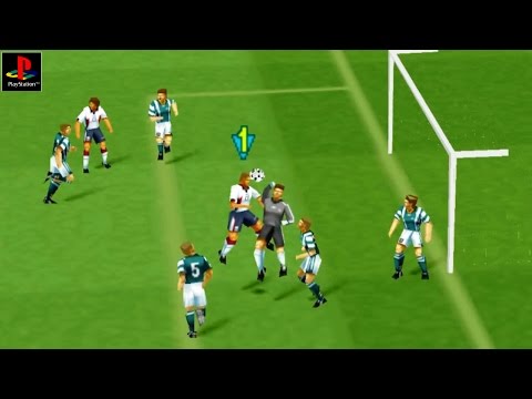 Scène de jeu de World Pro Tennis '98 sur PS One