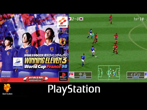 Capture de World Soccer Jikkyou Winning Eleven 3: World Cup France '98 sur PS One