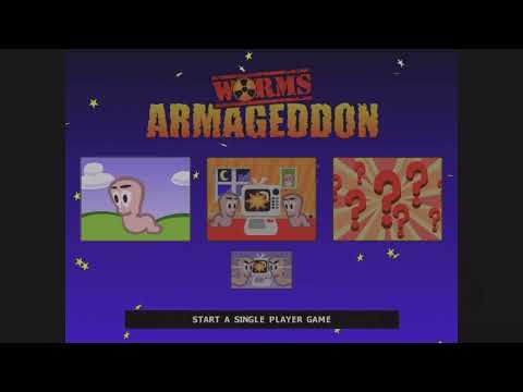 Capture de Worms Armageddon sur PS One