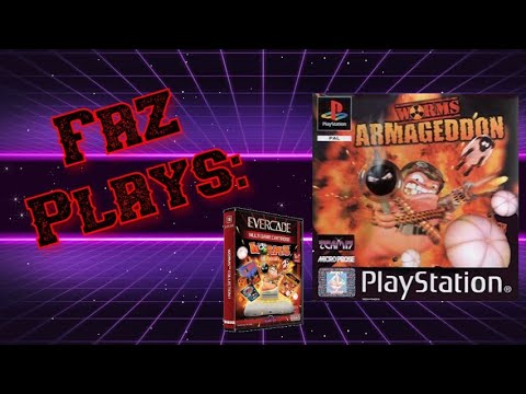 Illustration vidéo de Worms Armageddon sur PS One