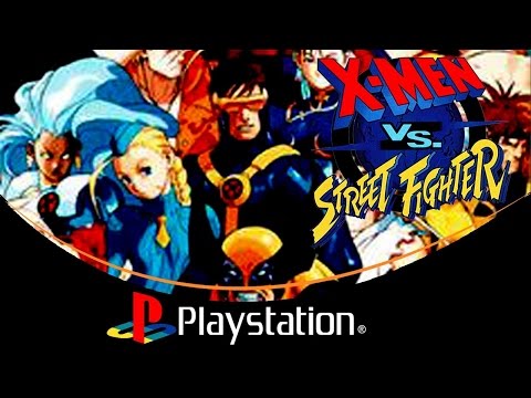 X-Men vs. Street Fighter sur Playstation