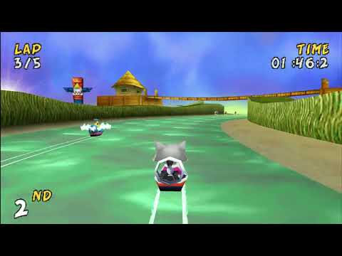 Capture de XS Airboat Racing sur PS One