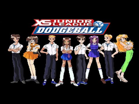 Scène de jeu de XS Junior League Dodgeball sur PS One