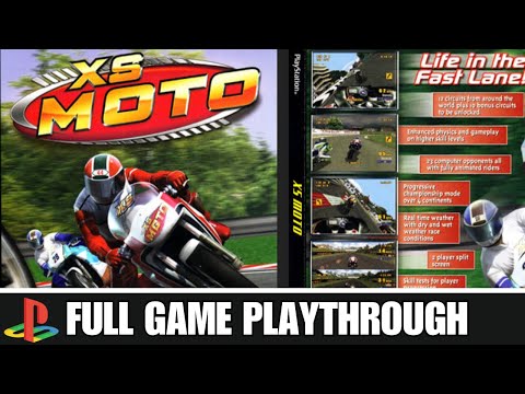 Scène de jeu de XS Moto sur PS One