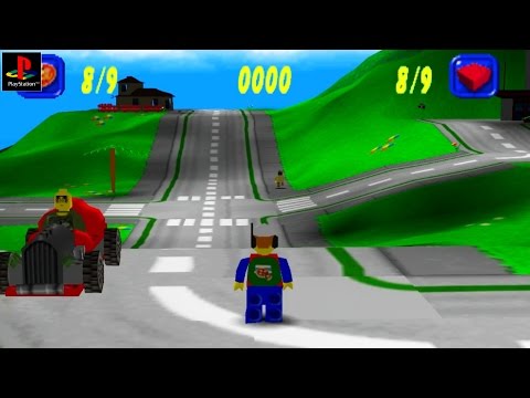 Scène de jeu de Yellow Brick Road sur PS One