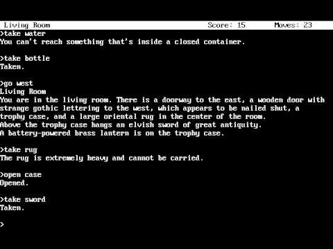 Aperçu du jeu Zork I: The Great Underground Empire sur PS One