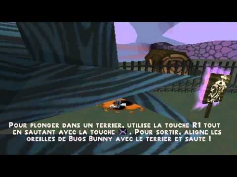 Illustration vidéo de Bugs Bunny : Voyage à travers le temps sur PS One