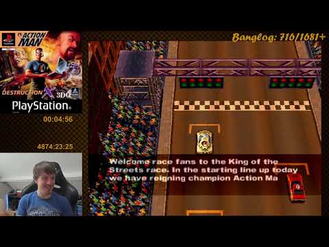 Scène de jeu de Action Man 2 Destruction X sur PS One