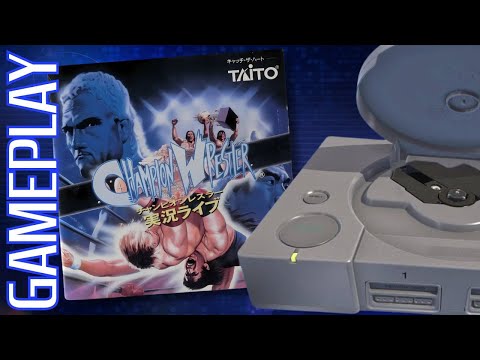 Aperçu du jeu Champion Wrestler: Jikkyou Live sur PS One